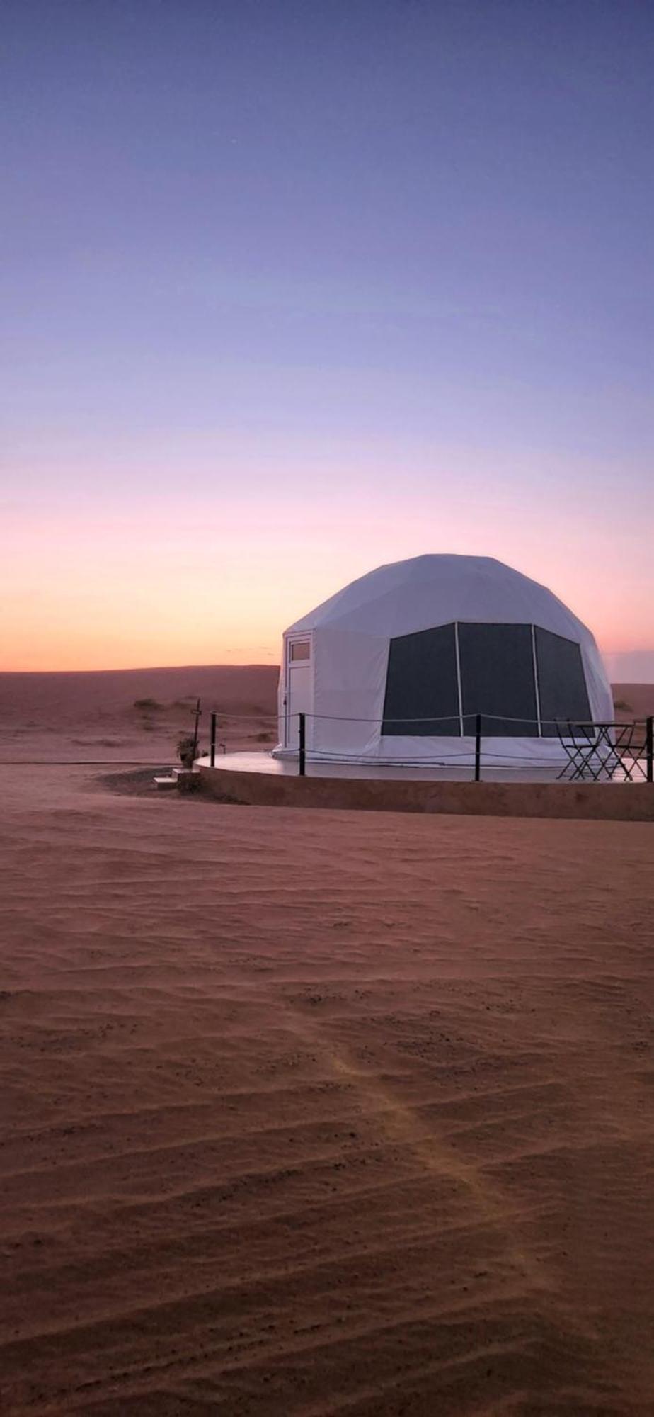 Starry Domes Desert Camp Badīyah Exteriör bild
